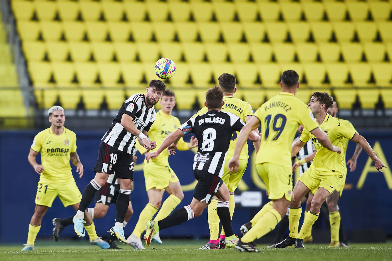 La derrota del Cartagena frente al Villarreal B, en imágenes