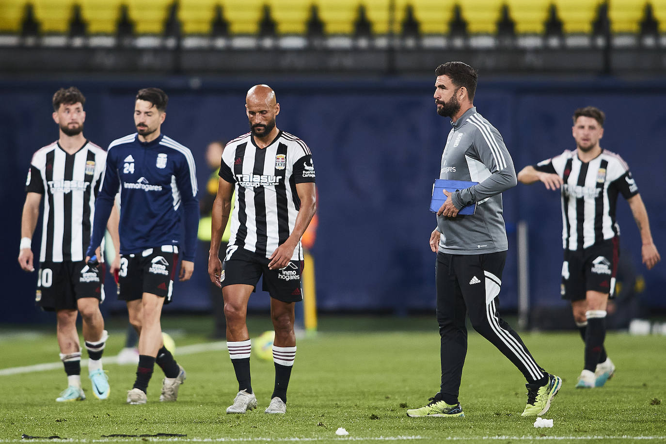 La derrota del Cartagena frente al Villarreal B, en imágenes