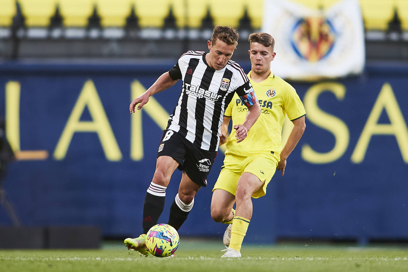 La derrota del Cartagena frente al Villarreal B, en imágenes