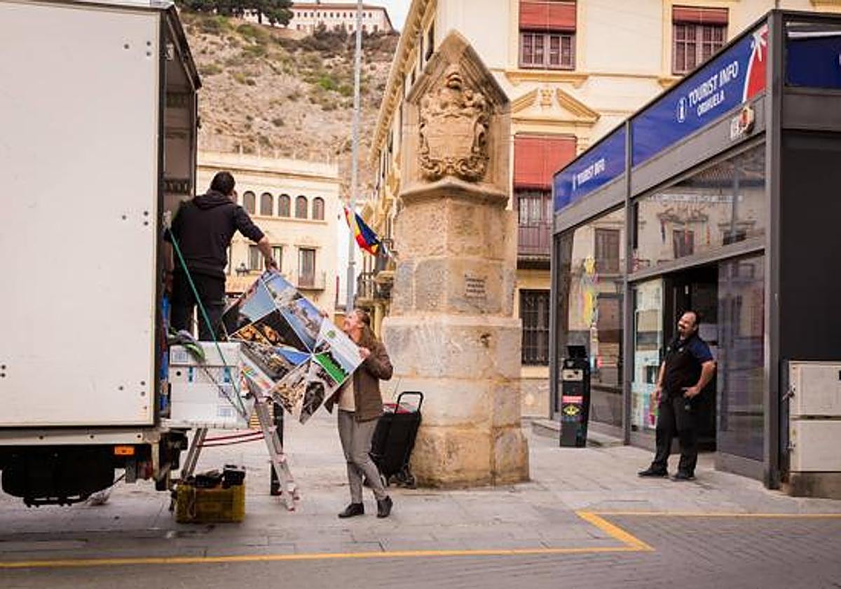 Mudanza el pasado febrero de la Oficina de Turismo de Teniente Linares al Palacio Marqués de Arneva.