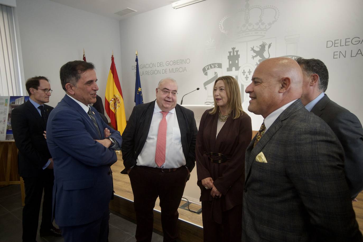 Visita del secretario de Estado de Justicia a la Región de Murcia