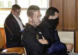 José León en uno de sus juicios ante la Audiencia Provincial.