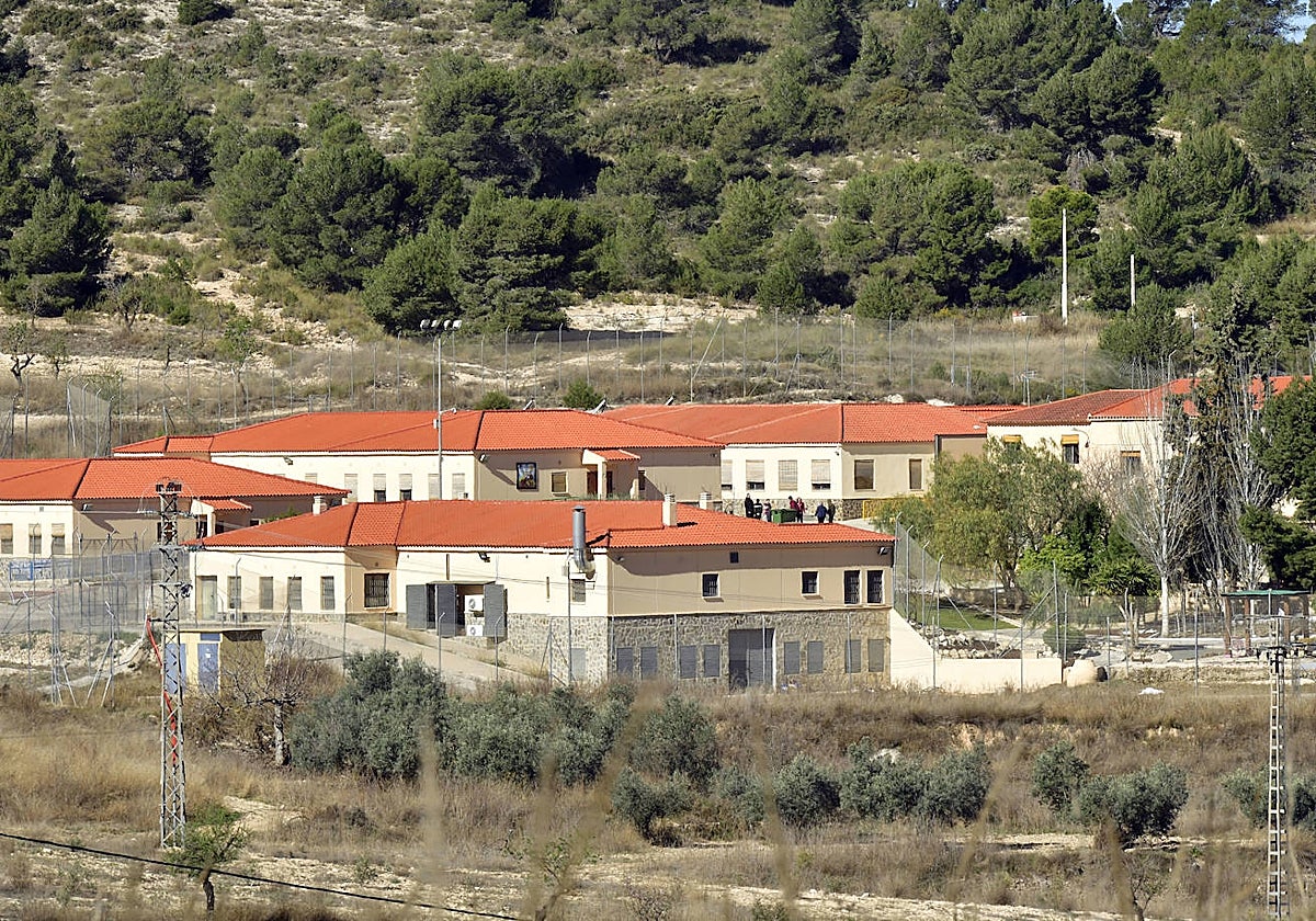 Vista del Centro Educativo Juvenil La Zarza, en Abanilla, días atrás.