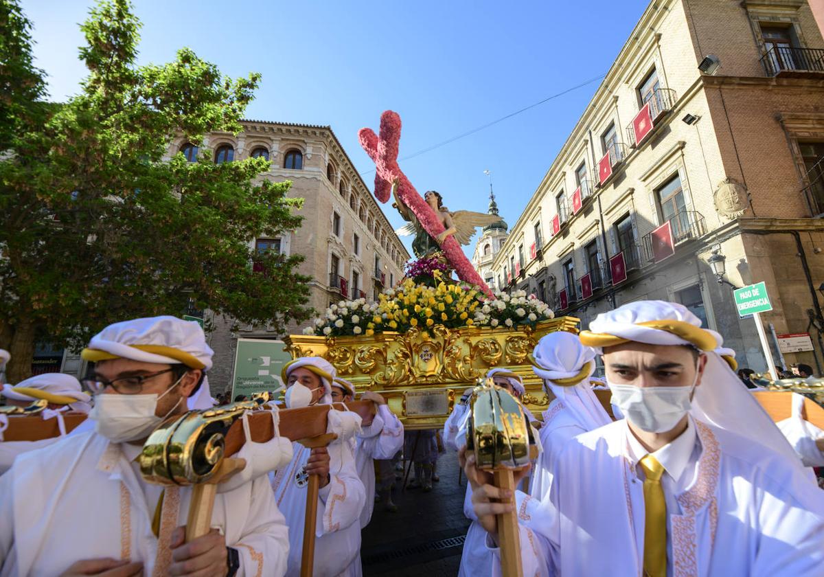 Procesión de Domingo de Resurrección de Murcia, en 2022.