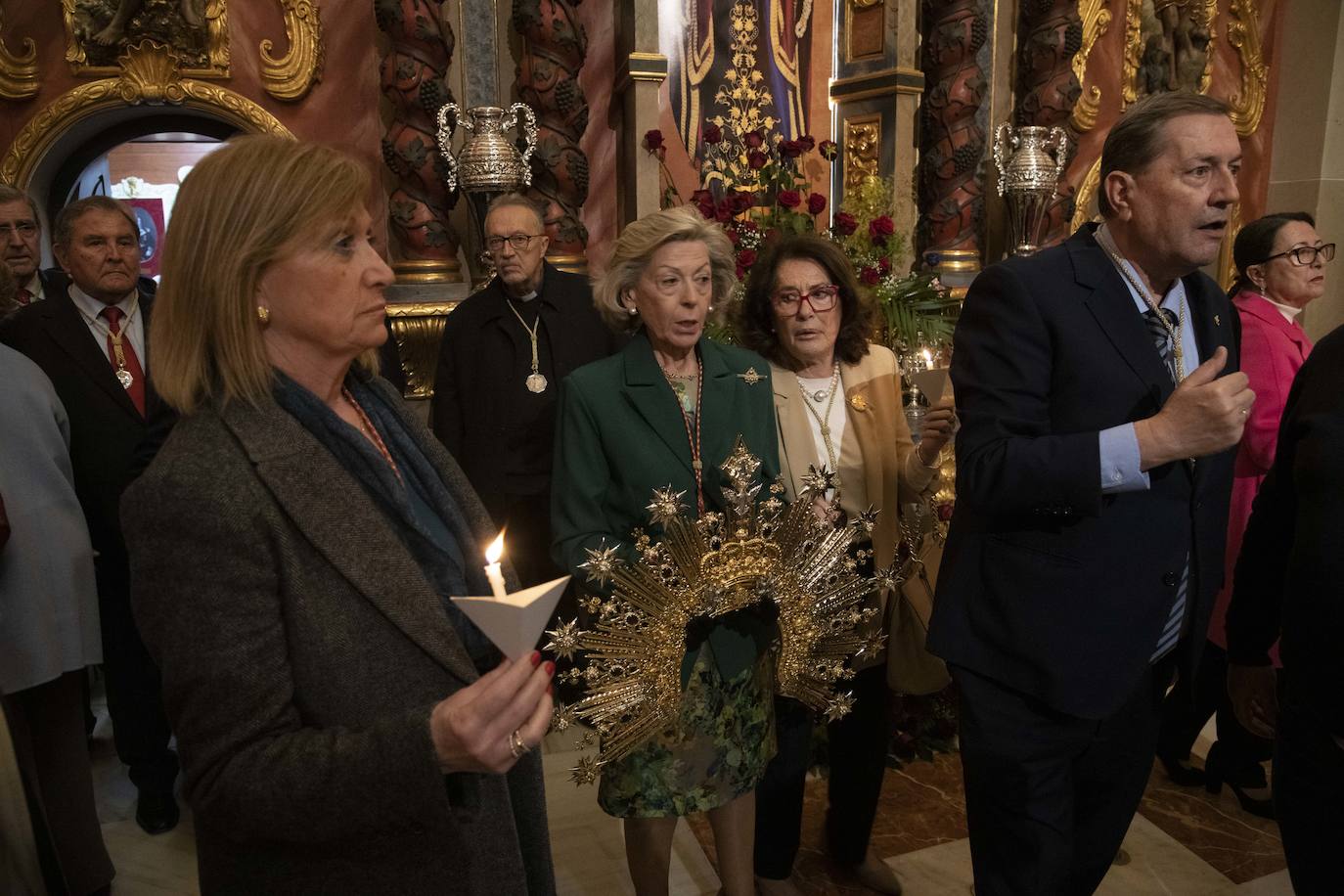 Traslado de la Virgen del Primer Dolor a Santa María