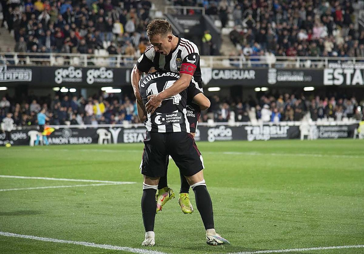 La victoria del Cartagena frente al CD Lugo, en imágenes