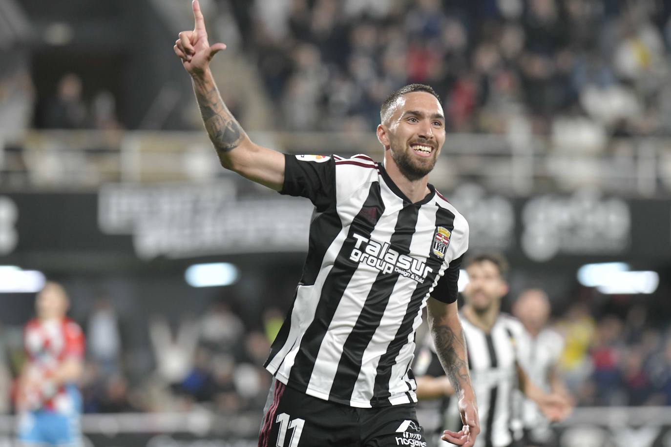 La victoria del Cartagena frente al CD Lugo, en imágenes