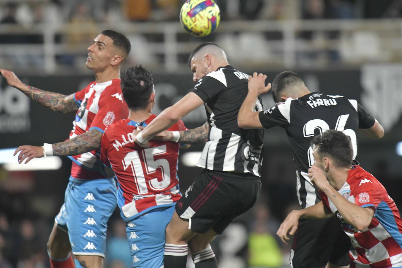 La victoria del Cartagena frente al CD Lugo, en imágenes