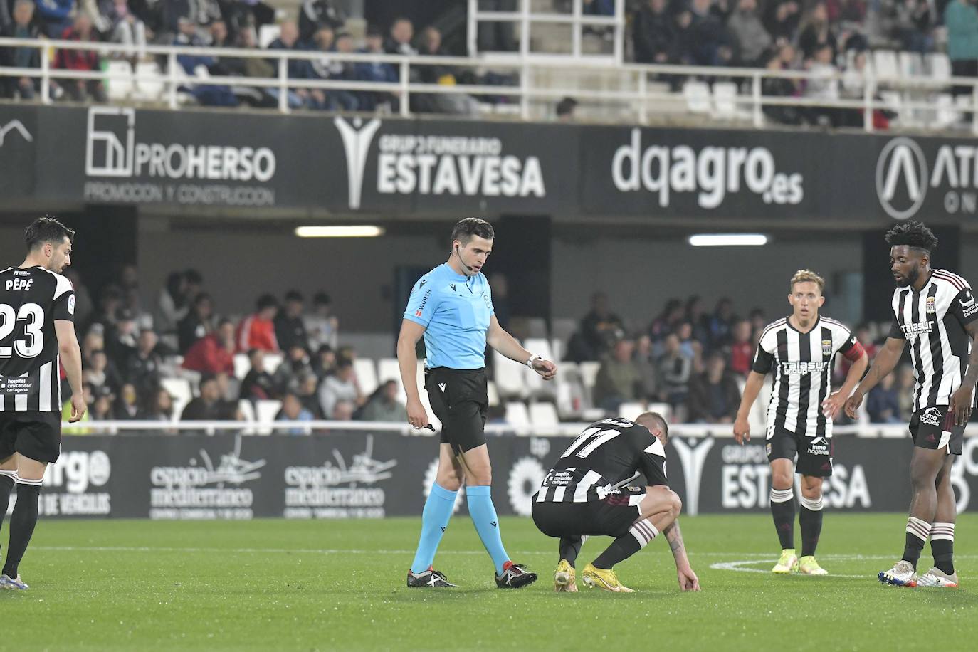 La victoria del Cartagena frente al CD Lugo, en imágenes
