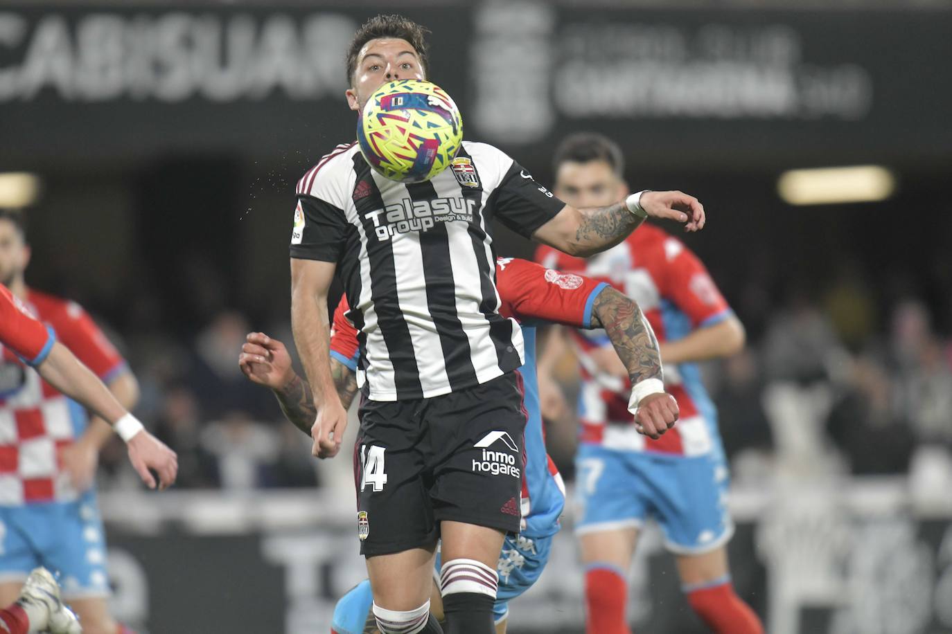 La victoria del Cartagena frente al CD Lugo, en imágenes