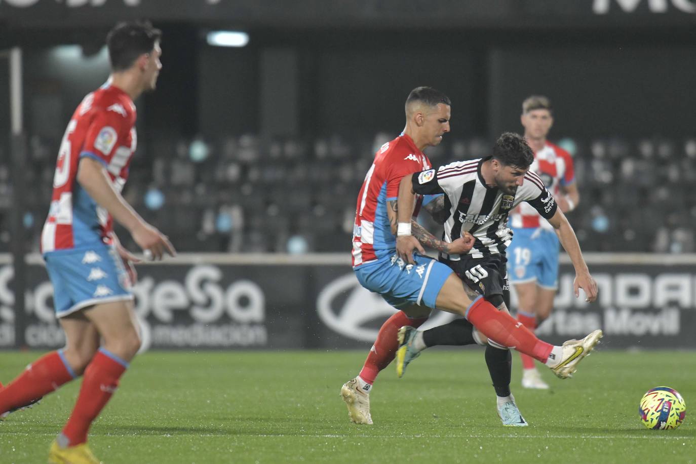 La victoria del Cartagena frente al CD Lugo, en imágenes