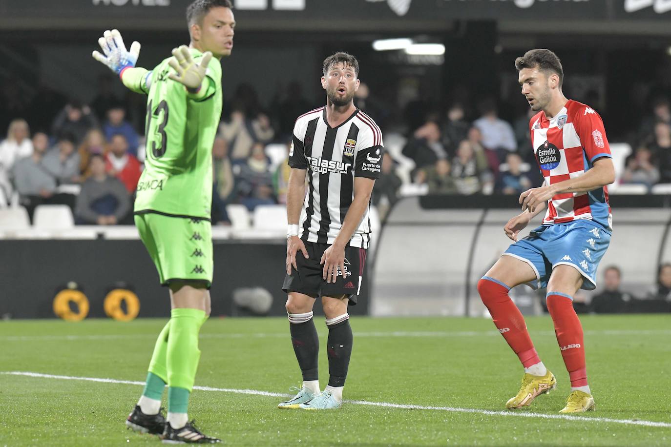 La victoria del Cartagena frente al CD Lugo, en imágenes