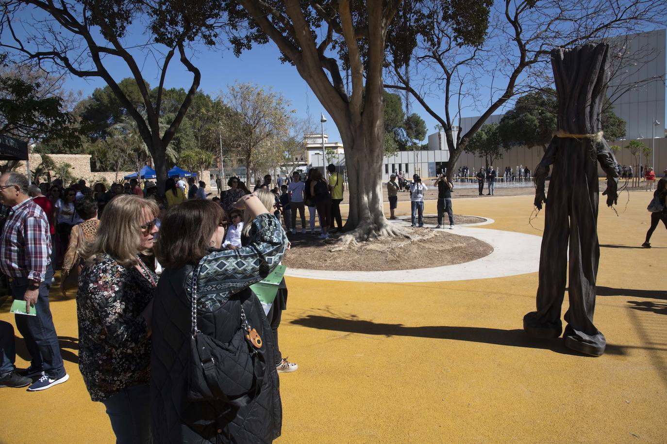 La inauguración del nuevo &#039;Parque Almansa&#039; en San Javier, en imágenes