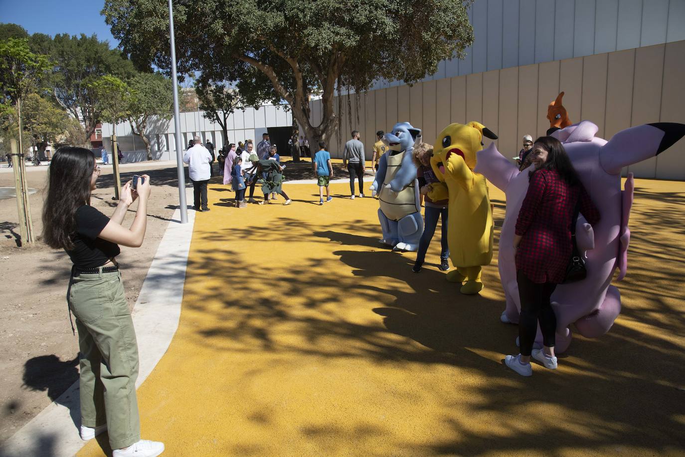 La inauguración del nuevo &#039;Parque Almansa&#039; en San Javier, en imágenes