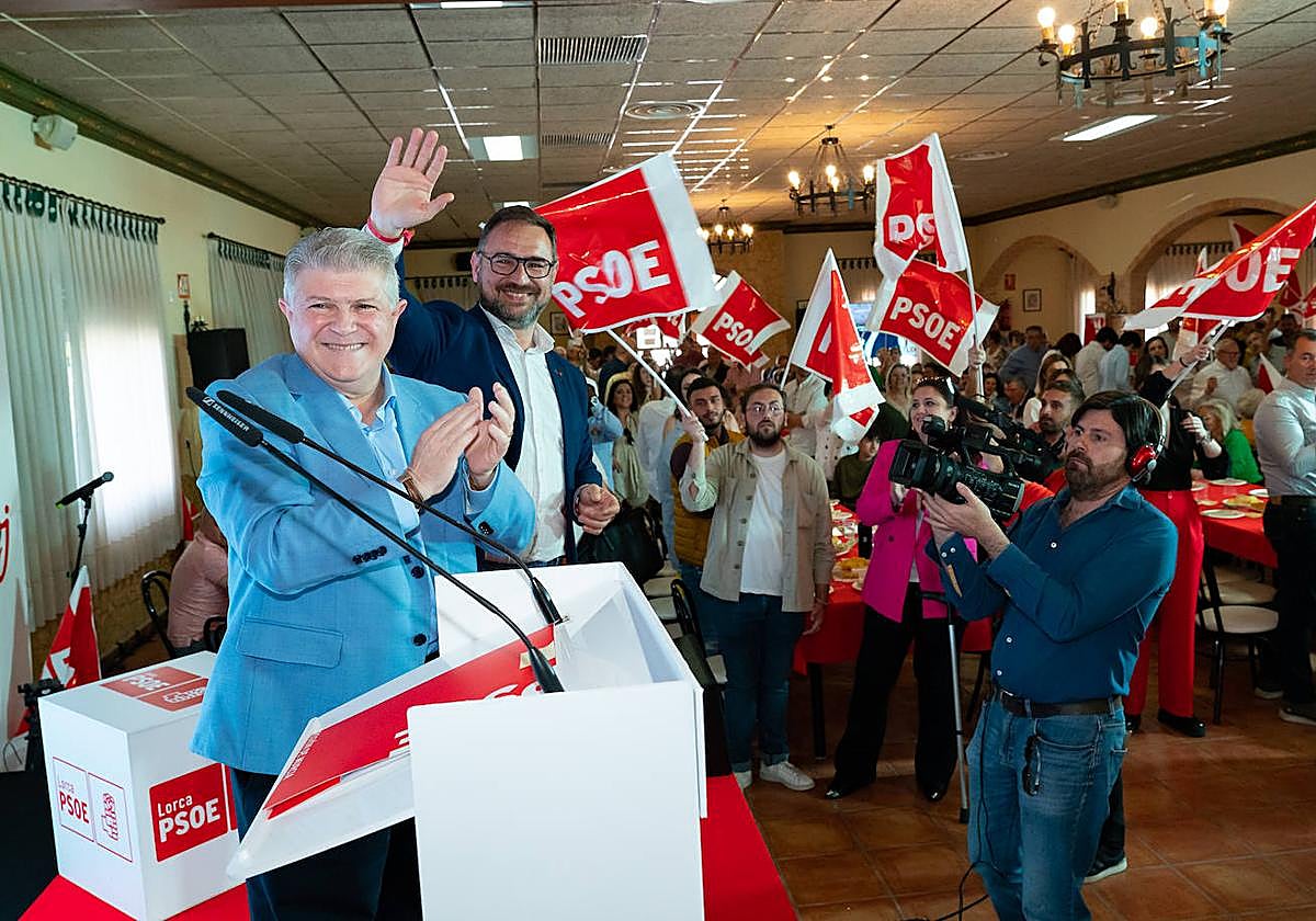 Presentación de la candidatura de Diego José Mateos a la alcaldía de Lorca