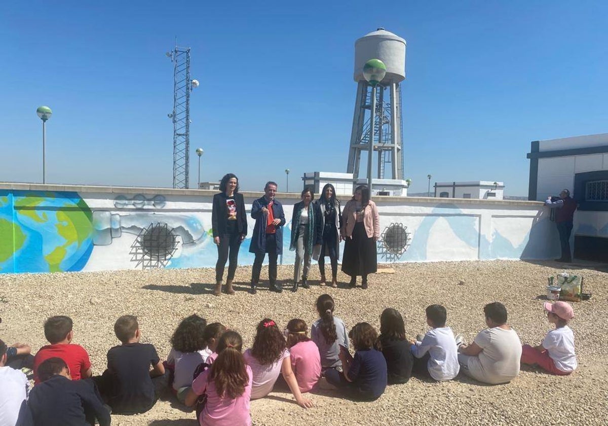 La presidenta de la Mancomunidad de Canales del Taibilla resalta en Lorquí la importancia del uso responsable del agua para garantizar la sostenibilidad