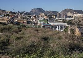 Terrenos en la barriada Los Mateos.