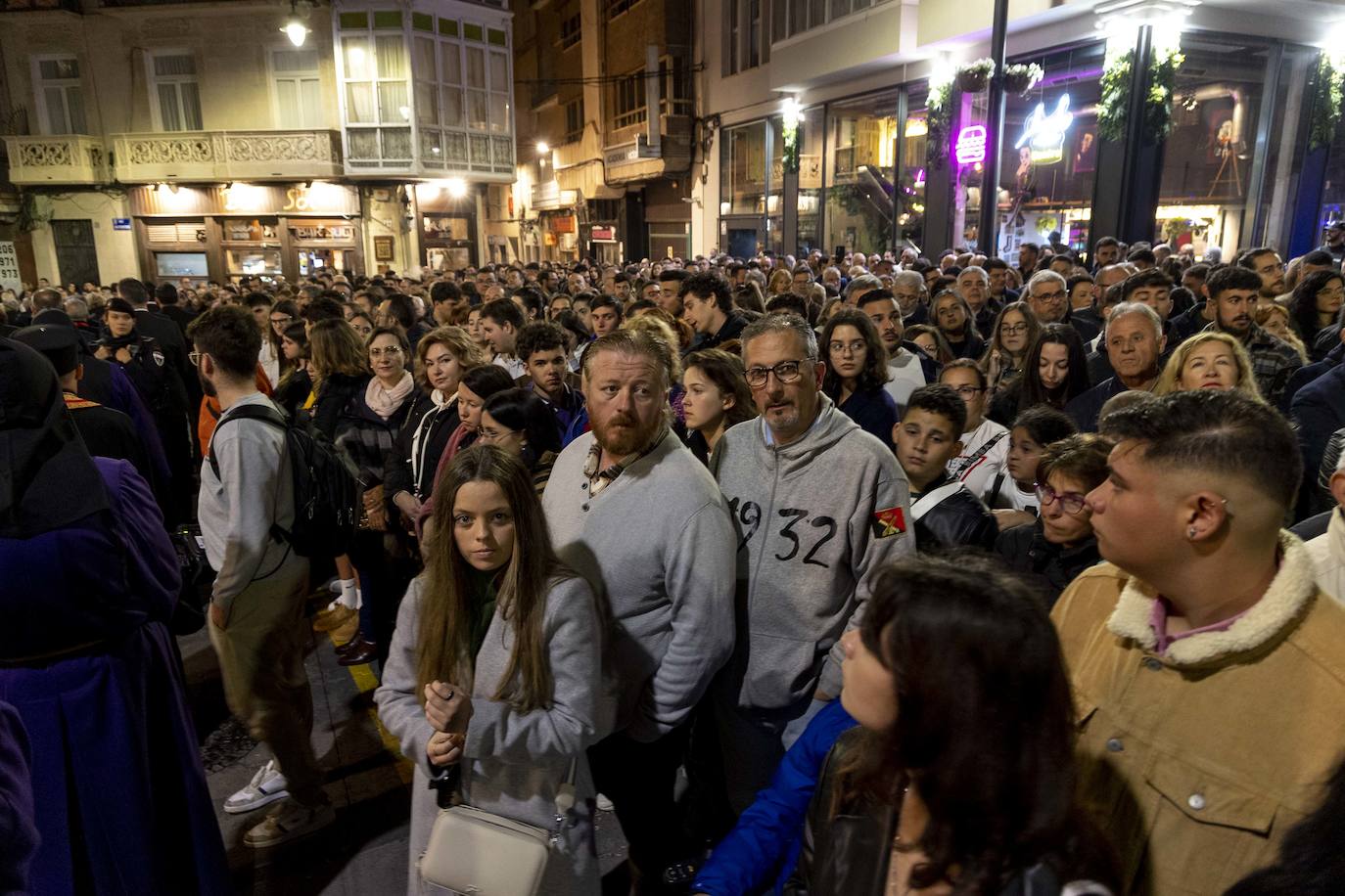 La procesión del Socorro de Cartagena, en imágenes