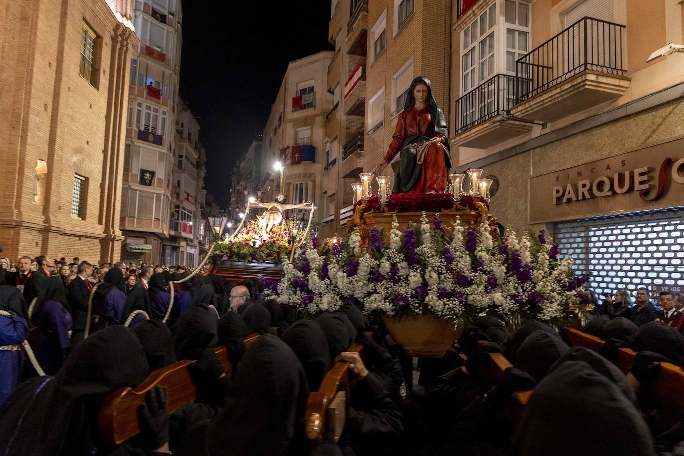 La procesión del Socorro de Cartagena, en imágenes