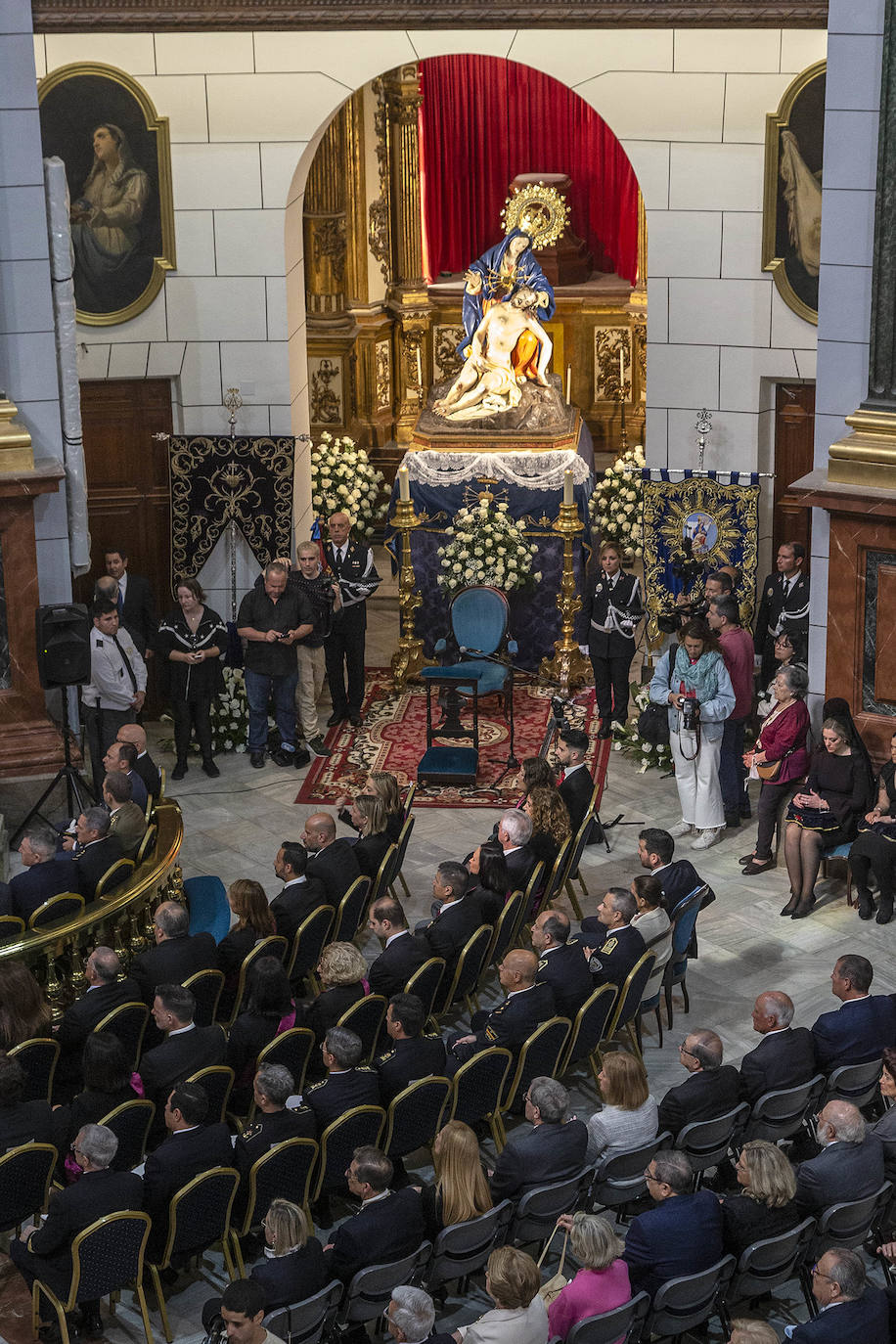 Ofrenda de la Onza de Oro en Cartagena, en imágenes