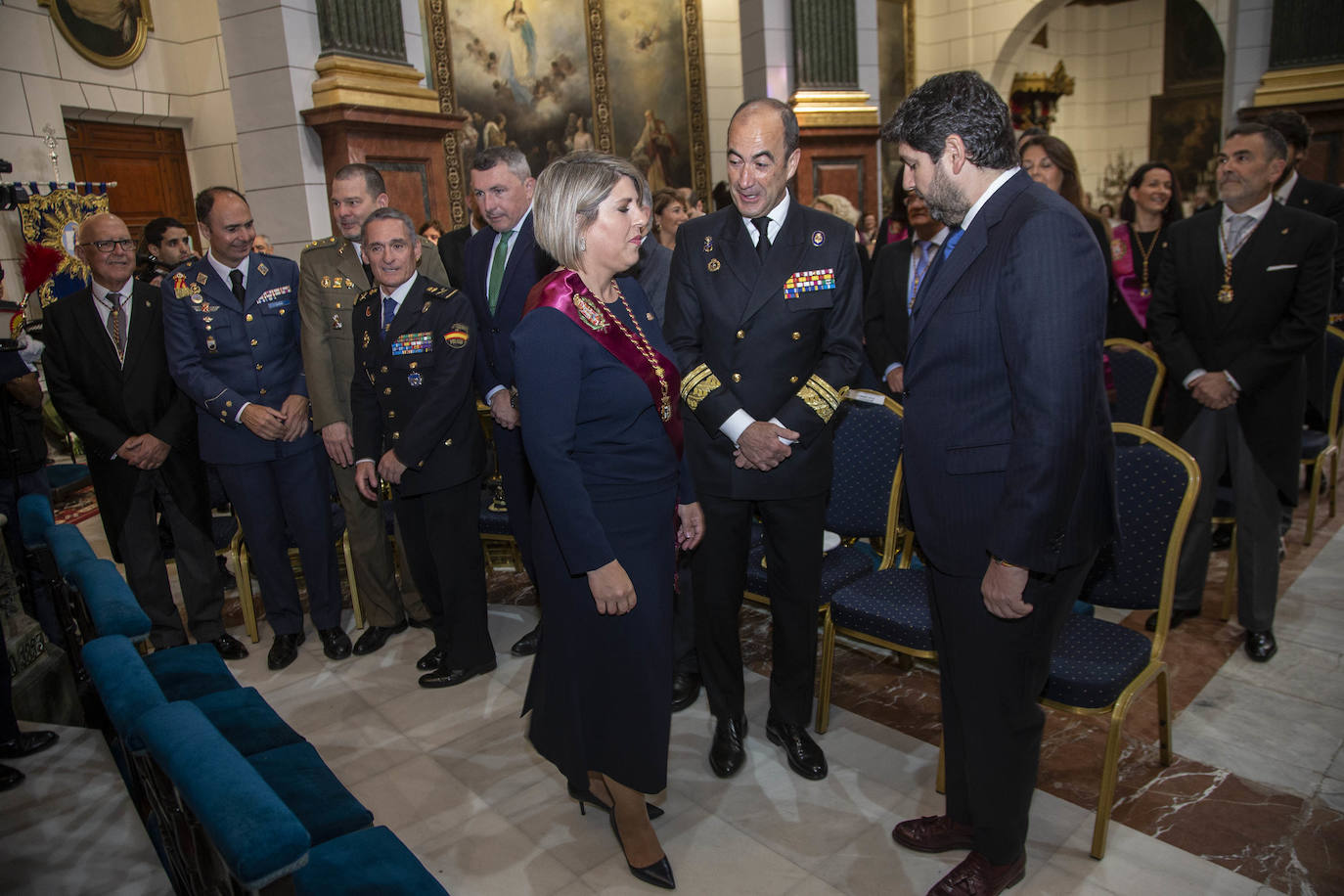Ofrenda de la Onza de Oro en Cartagena, en imágenes