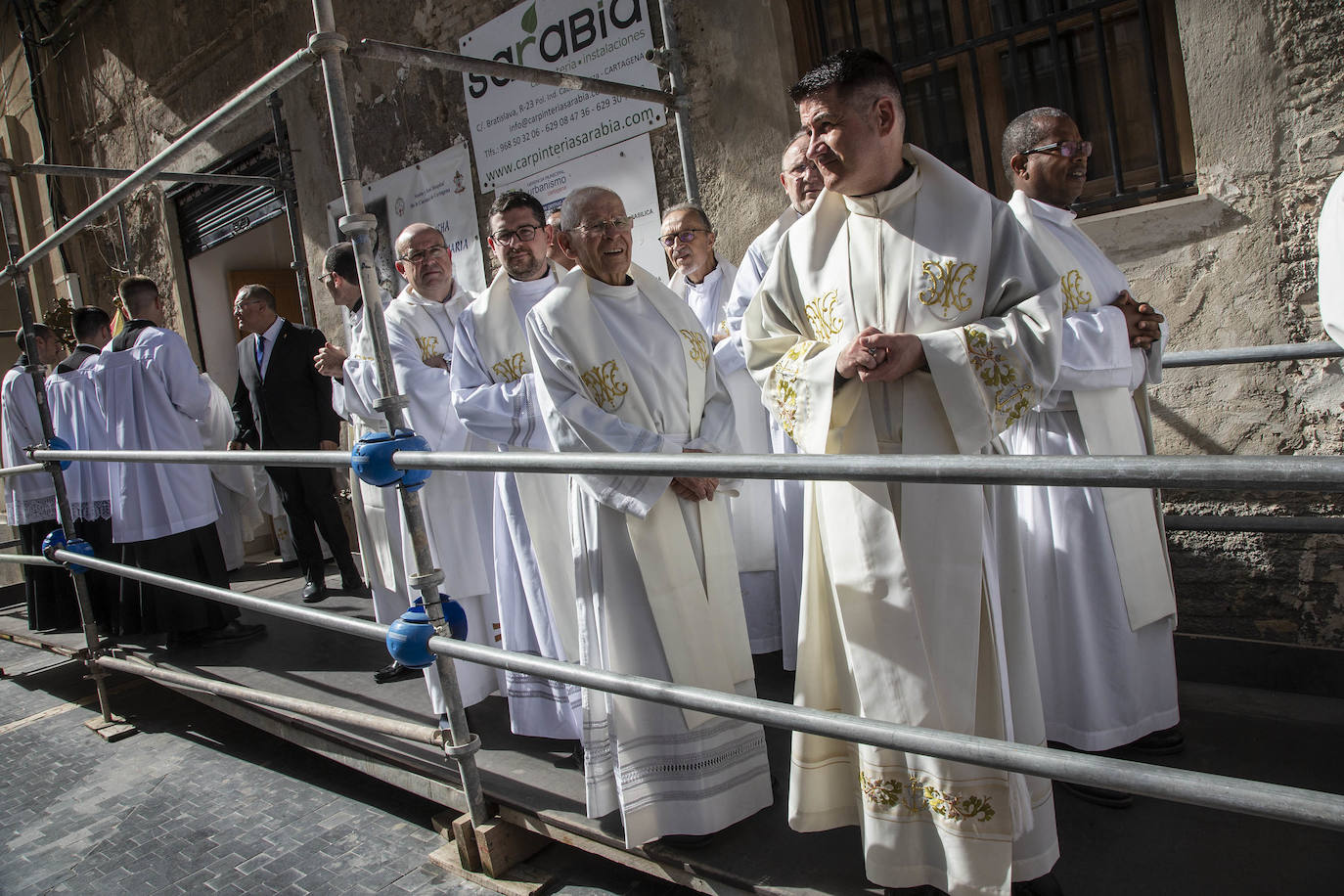 Ofrenda de la Onza de Oro en Cartagena, en imágenes