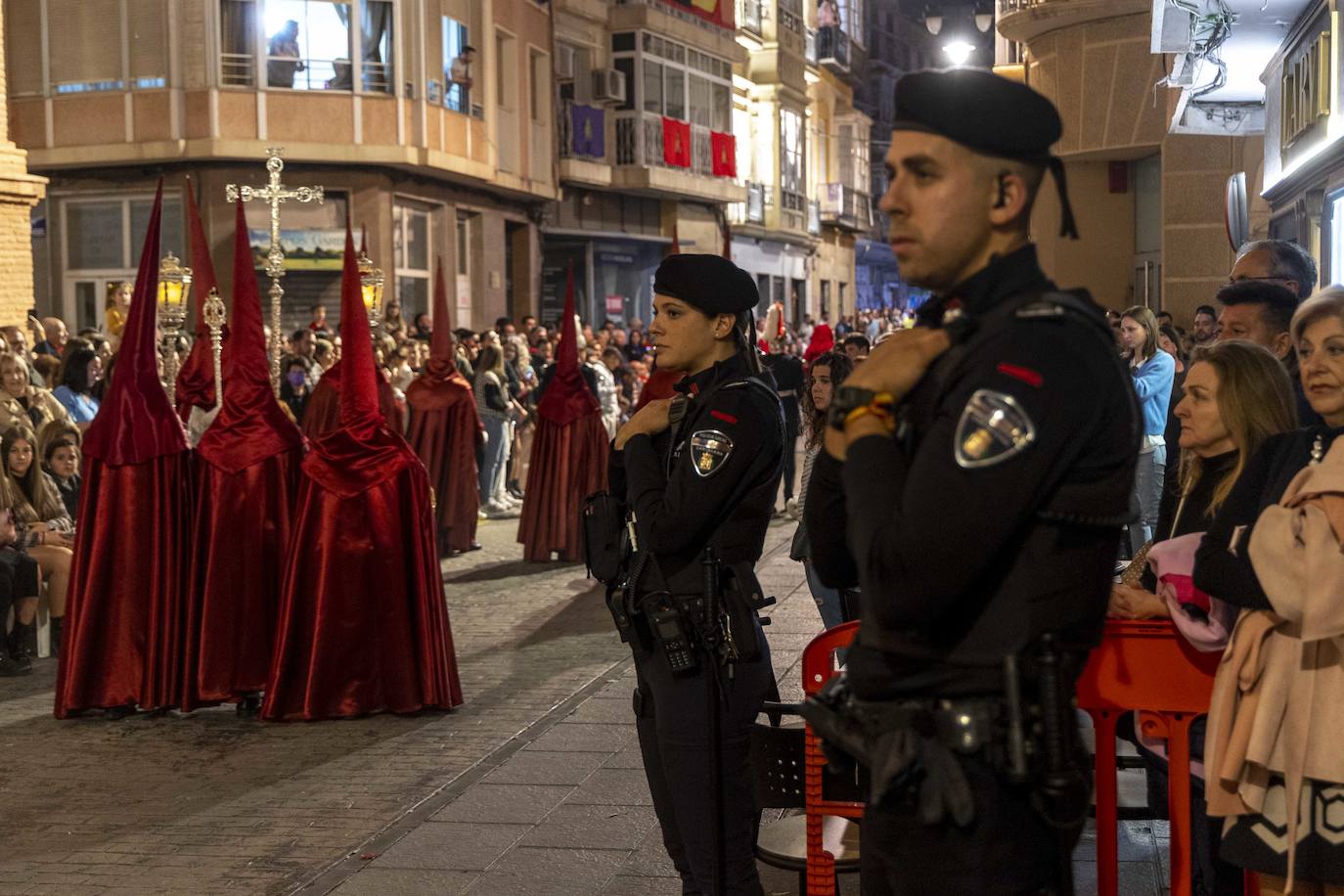 La procesión de los californios en Viernes Santo, en imágenes