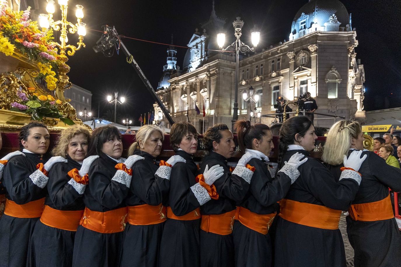La procesión de los californios en Viernes Santo, en imágenes