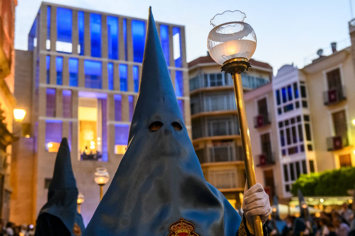 La procesión del Viernes de Dolores en Murcia, en imágenes