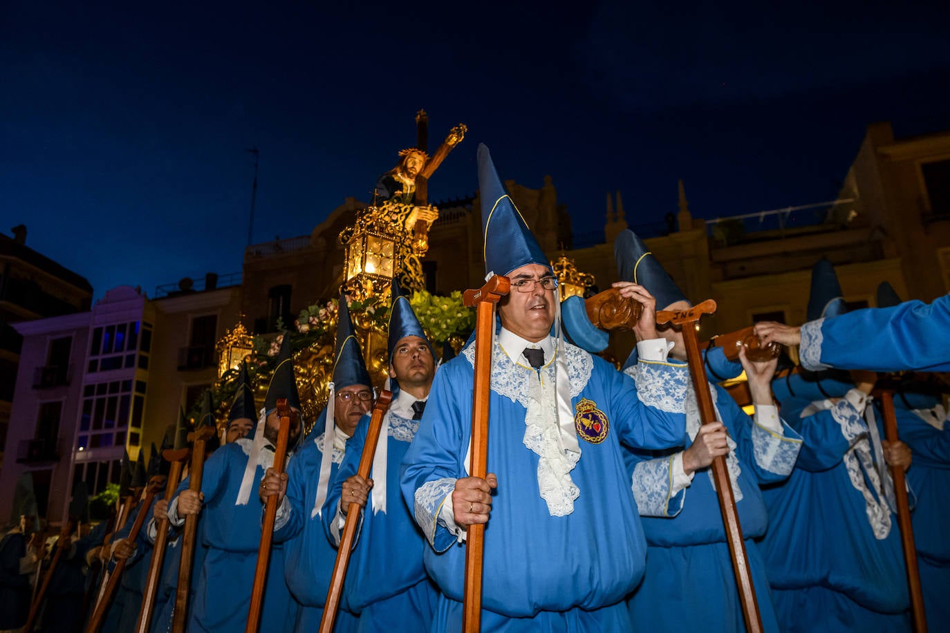 La procesión del Viernes de Dolores en Murcia, en imágenes