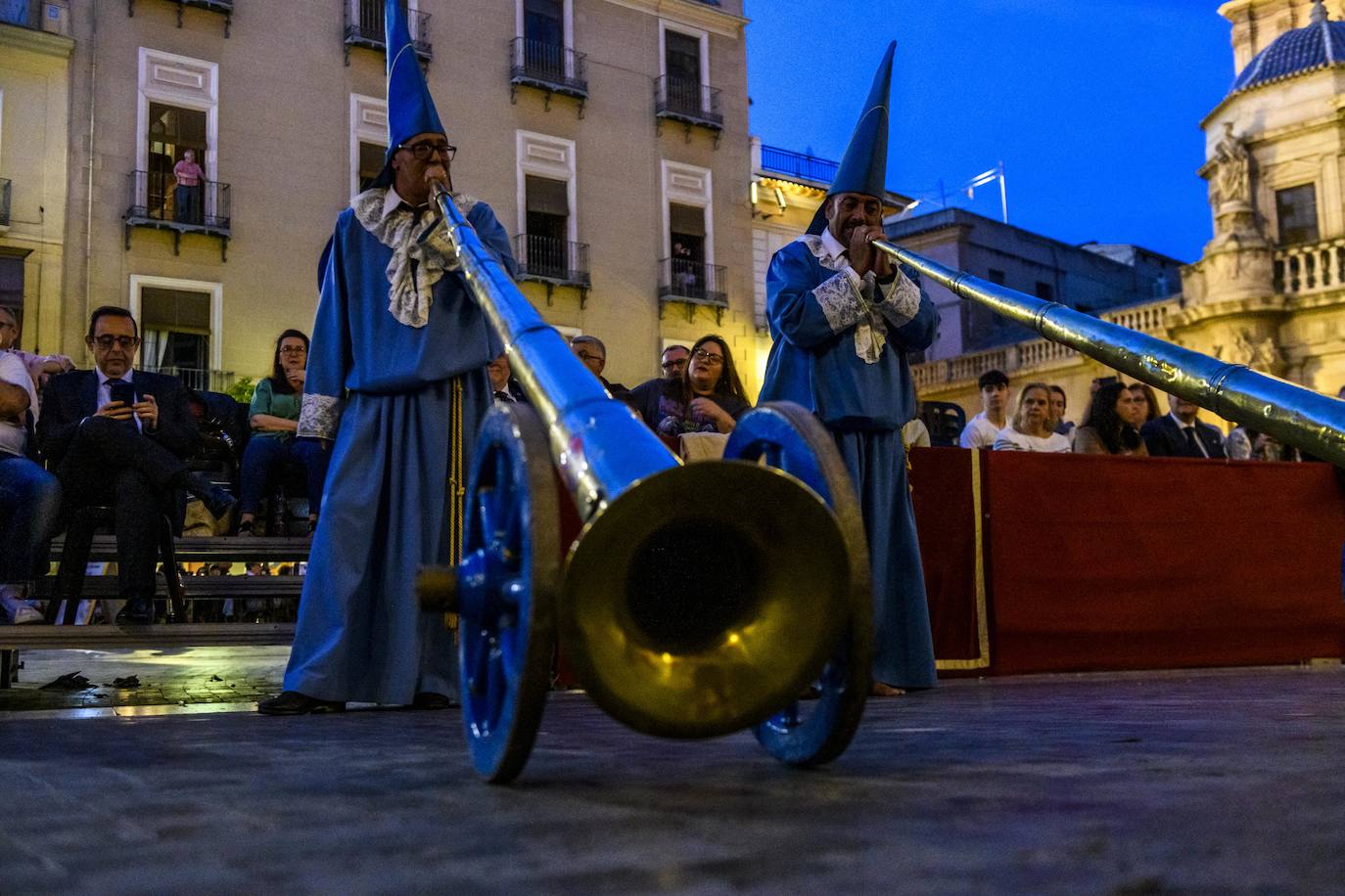 La procesión del Viernes de Dolores en Murcia, en imágenes