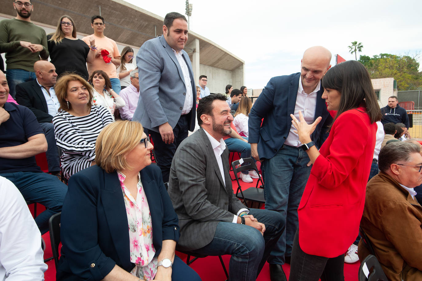 Acto de presentación de la candidatura de José Antonio Serrano a la alcaldía de Murcia, en imágenes