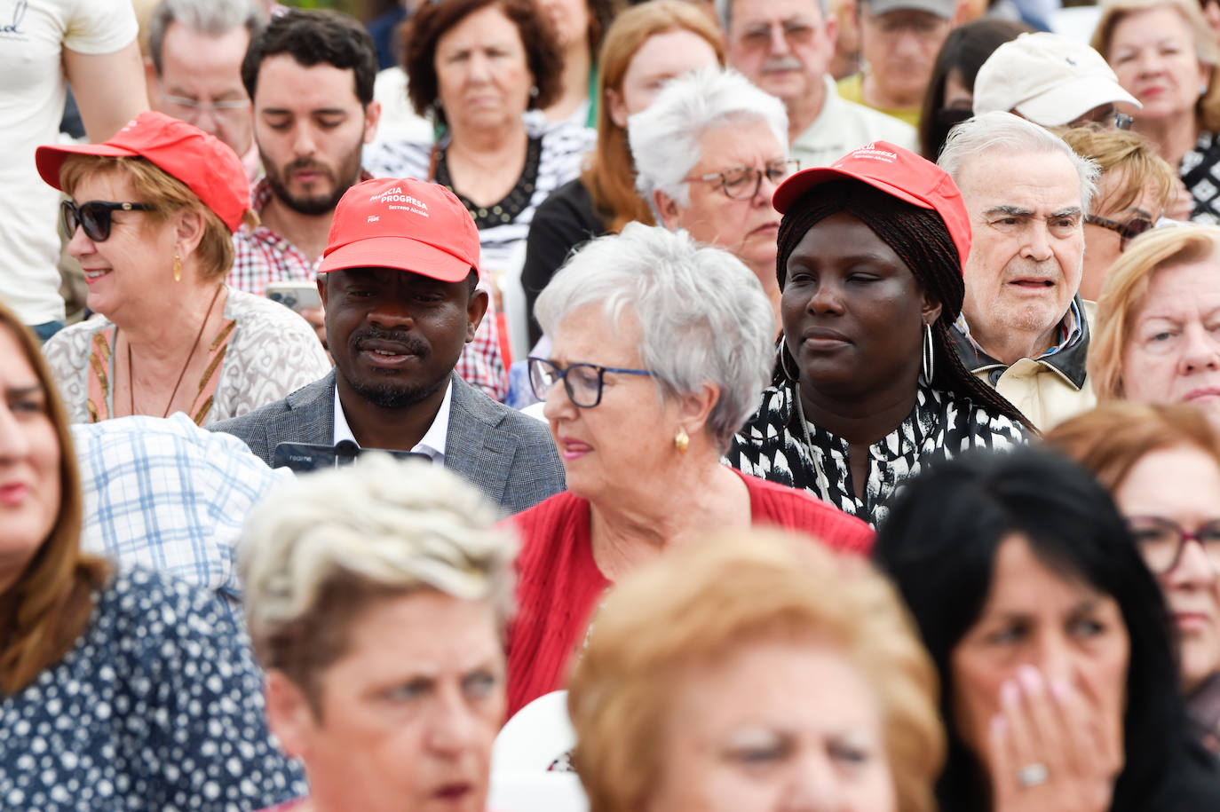 Acto de presentación de la candidatura de José Antonio Serrano a la alcaldía de Murcia, en imágenes