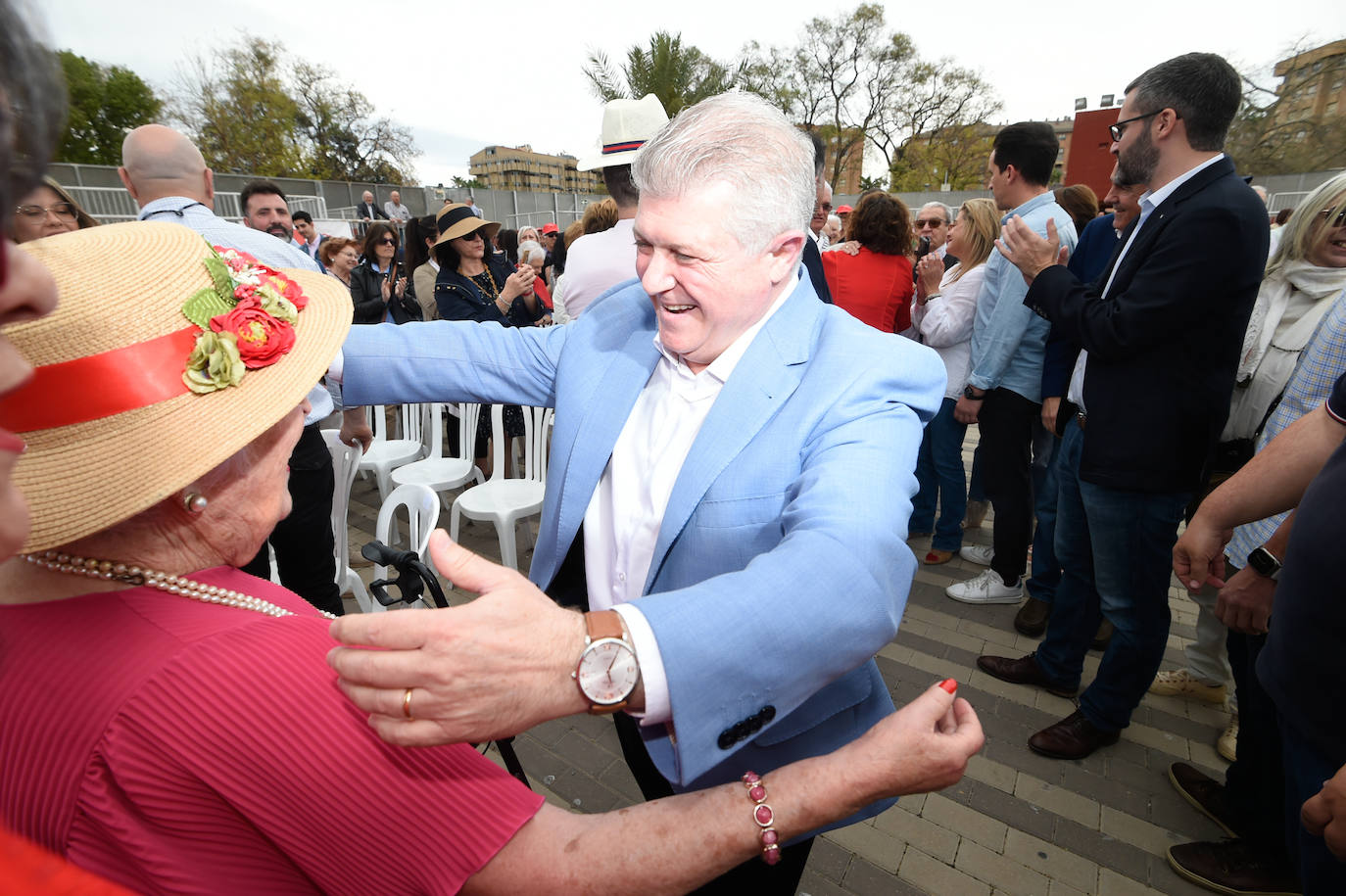 Acto de presentación de la candidatura de José Antonio Serrano a la alcaldía de Murcia, en imágenes