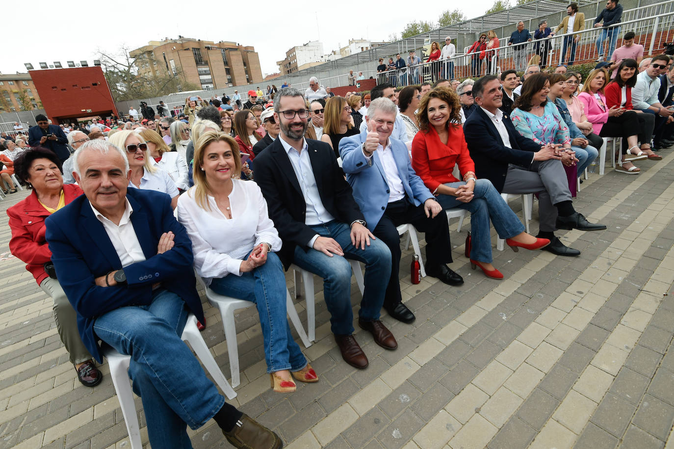 Acto de presentación de la candidatura de José Antonio Serrano a la alcaldía de Murcia, en imágenes