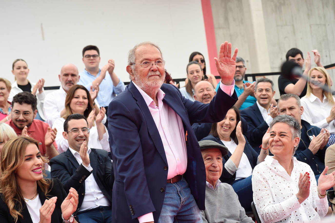 Acto de presentación de la candidatura de José Antonio Serrano a la alcaldía de Murcia, en imágenes