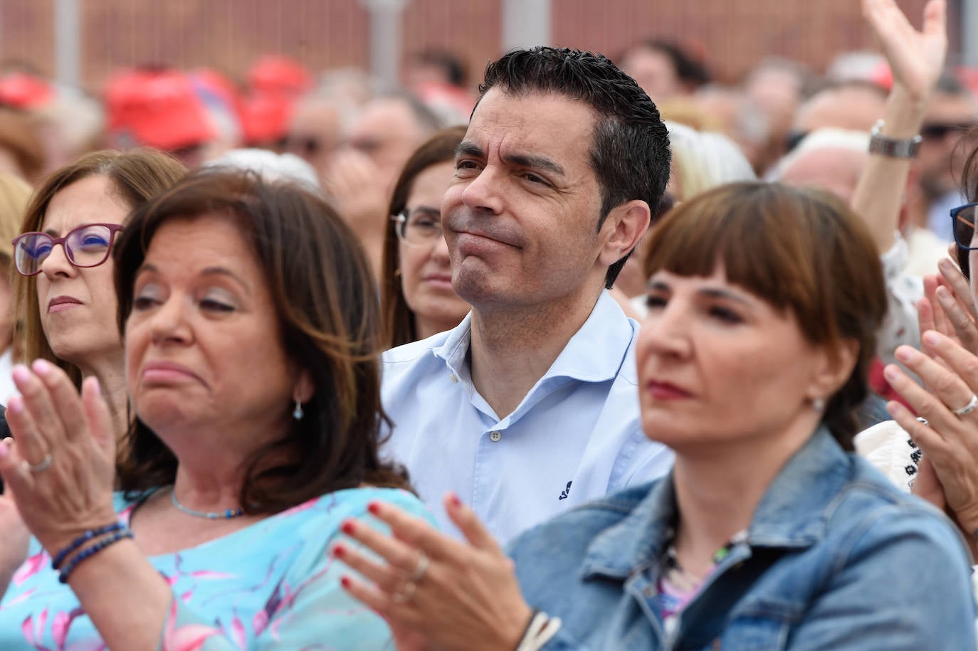 Acto de presentación de la candidatura de José Antonio Serrano a la alcaldía de Murcia, en imágenes