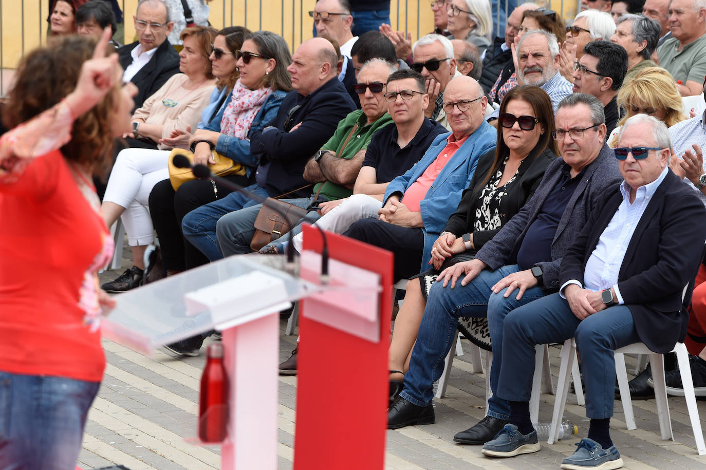 Acto de presentación de la candidatura de José Antonio Serrano a la alcaldía de Murcia, en imágenes