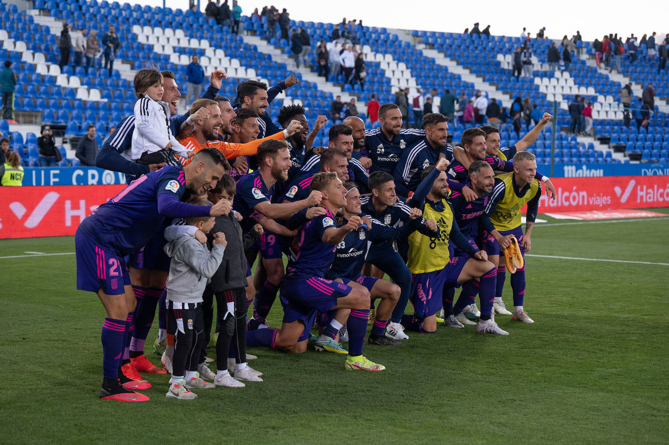 La victoria del Cartagena frente al Leganés, en imágenes