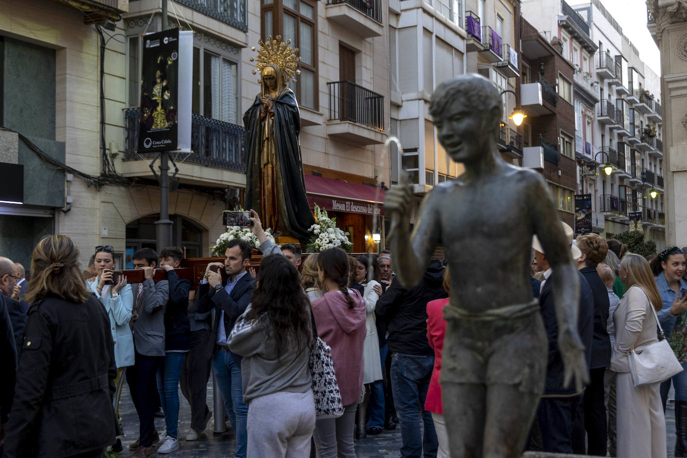 Traslados de la Semana Santa 2023 en Cartagena, en imágenes