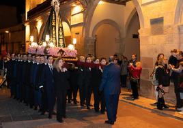 Procesión de la Santísima Virgen de la Soledad de Lorca, en imágenes