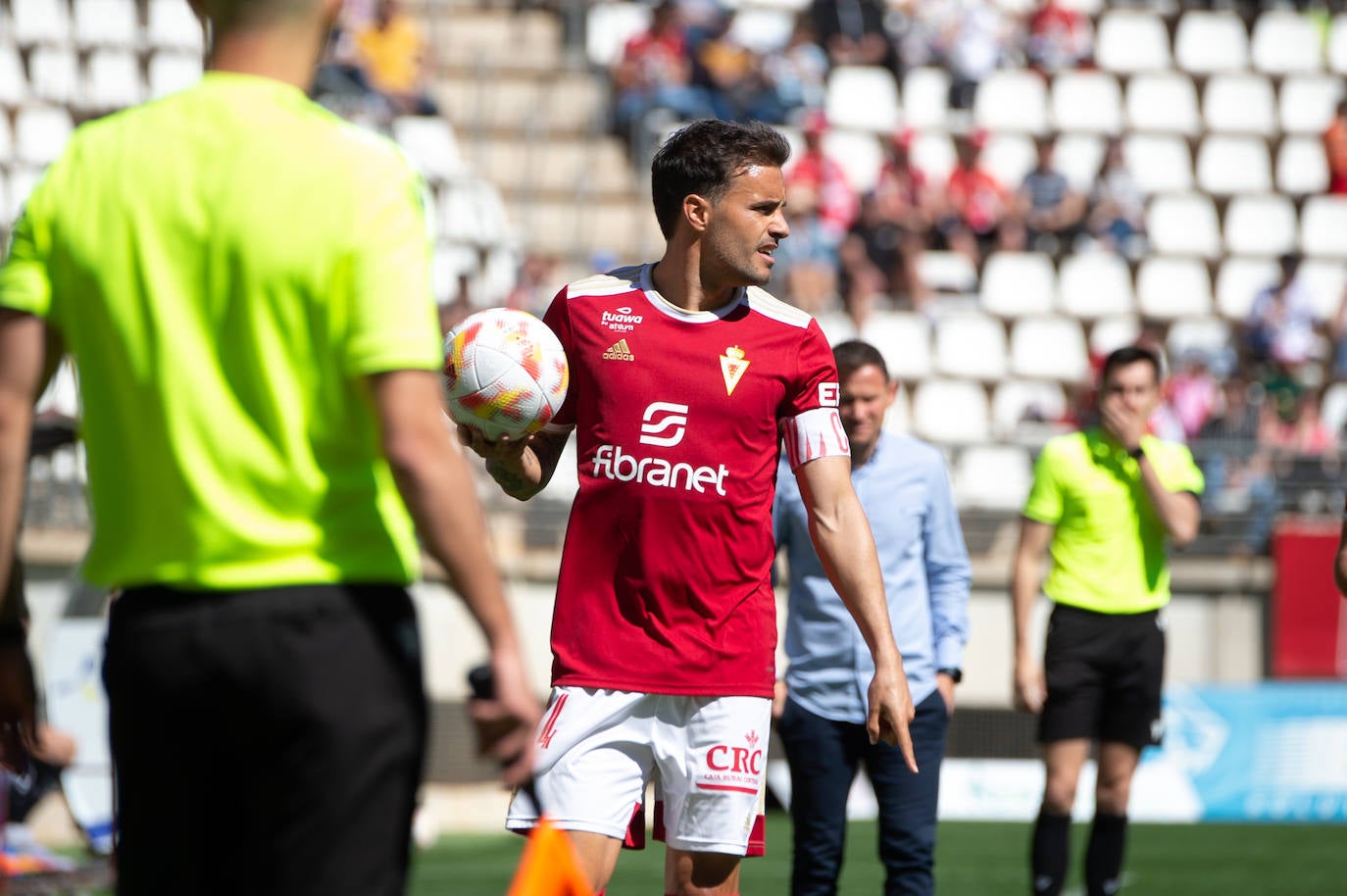 La victoria del Real Murcia frente al Cornellà, en imágenes