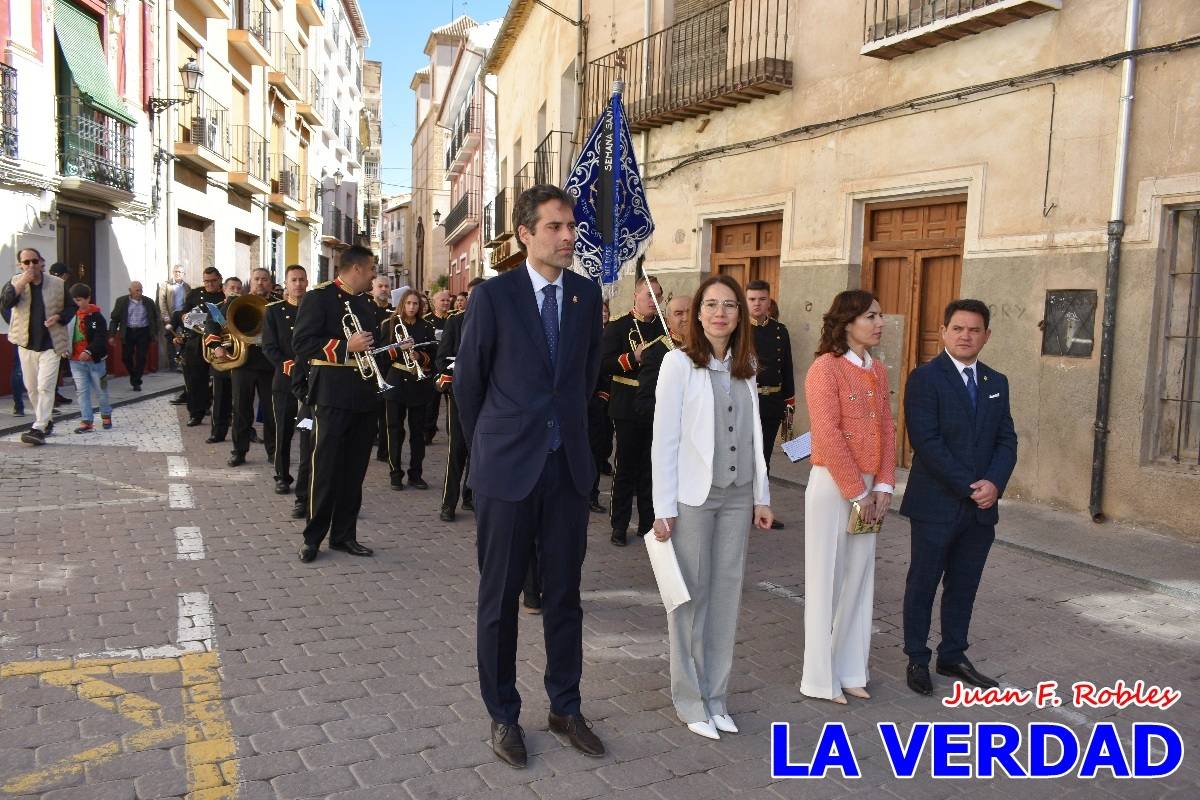 La procesión del Domingo de Ramos recorre la calle Mayor y La Corredera de Caravaca