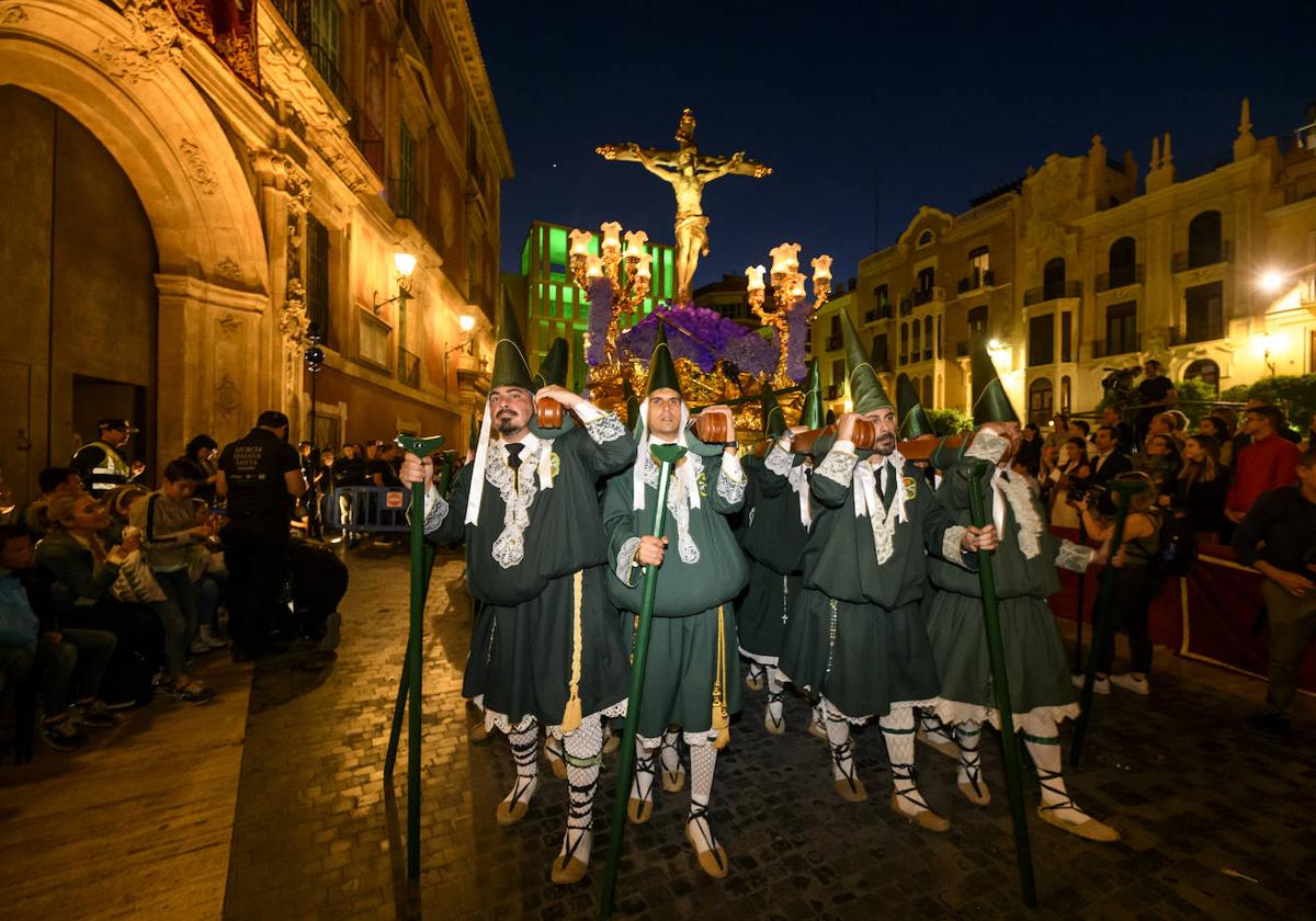 Procesión del Domingo de Ramos en Murcia