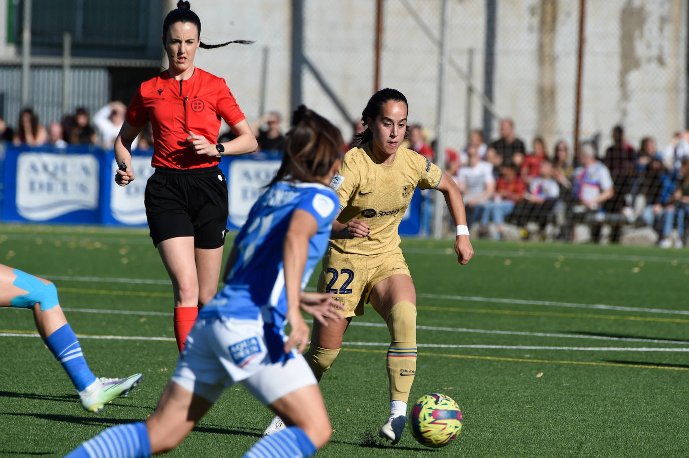 Digna derrota del Alhama ante el Barça (0-2)