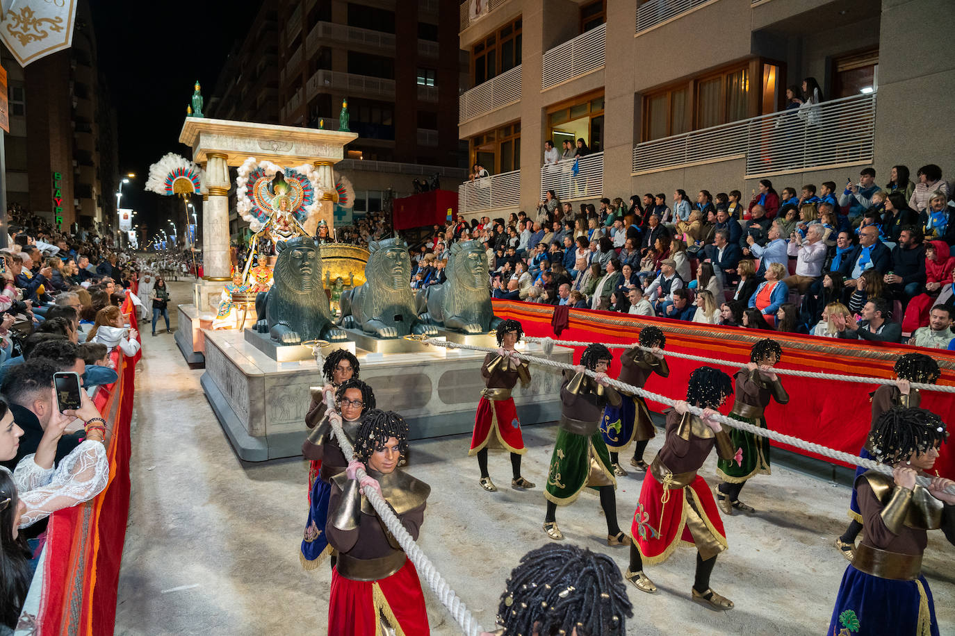 Las imágenes del desfile de Domingo de Ramos en Lorca