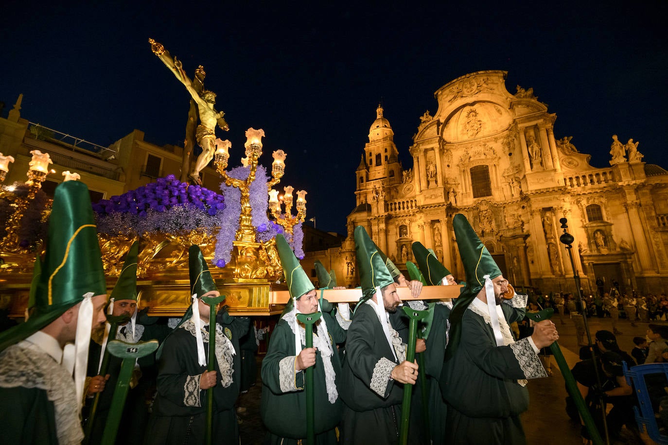 Procesión del Domingo de Ramos en Murcia