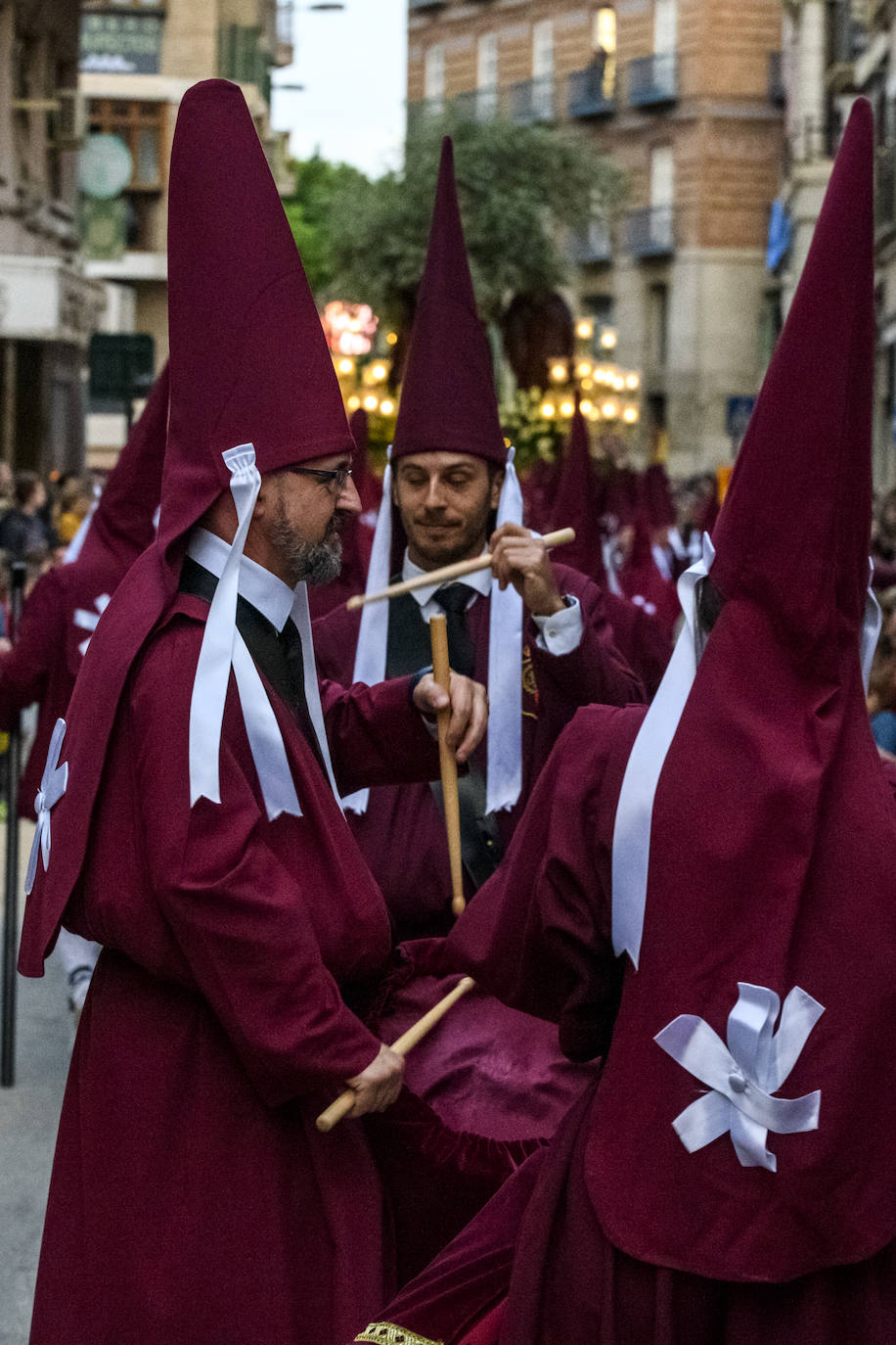 Las imágenes de la Procesión de Lunes Santo en Murcia