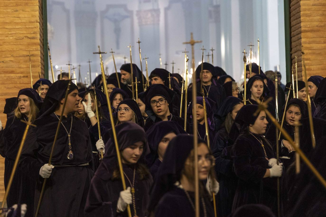 La procesión de Lunes Santo en Cartagena, en imágenes