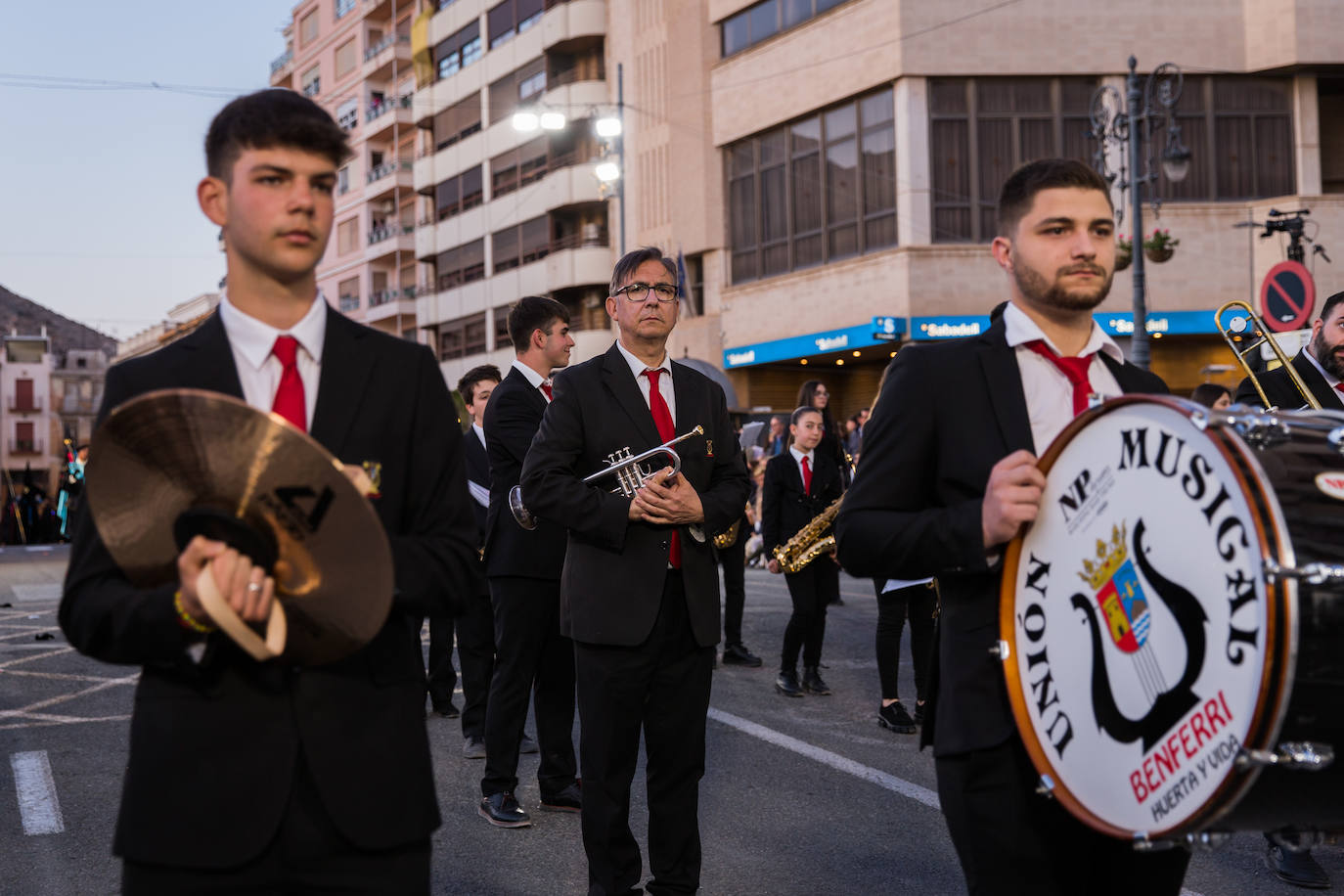 Roberto Rabasco, pregonero de este año, al mando de Unión Musical de Benferri